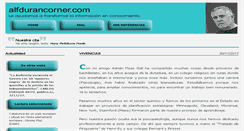 Desktop Screenshot of alfdurancorner.com